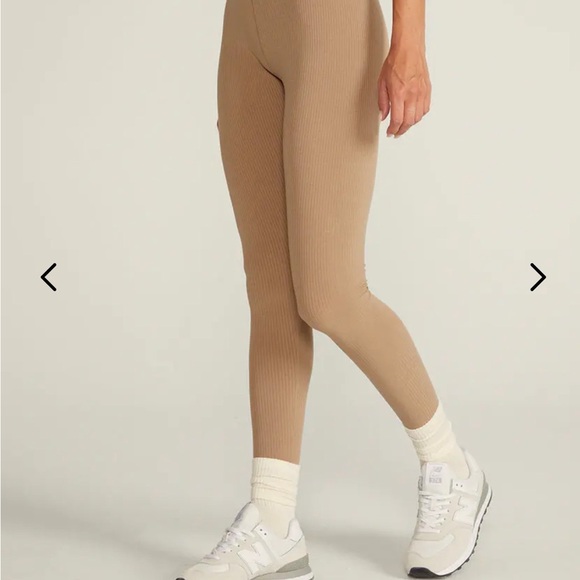 Tan Ribbed Activewear Set - Picture 2 of 6